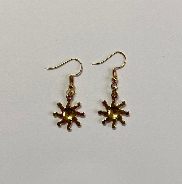 Sun earrings