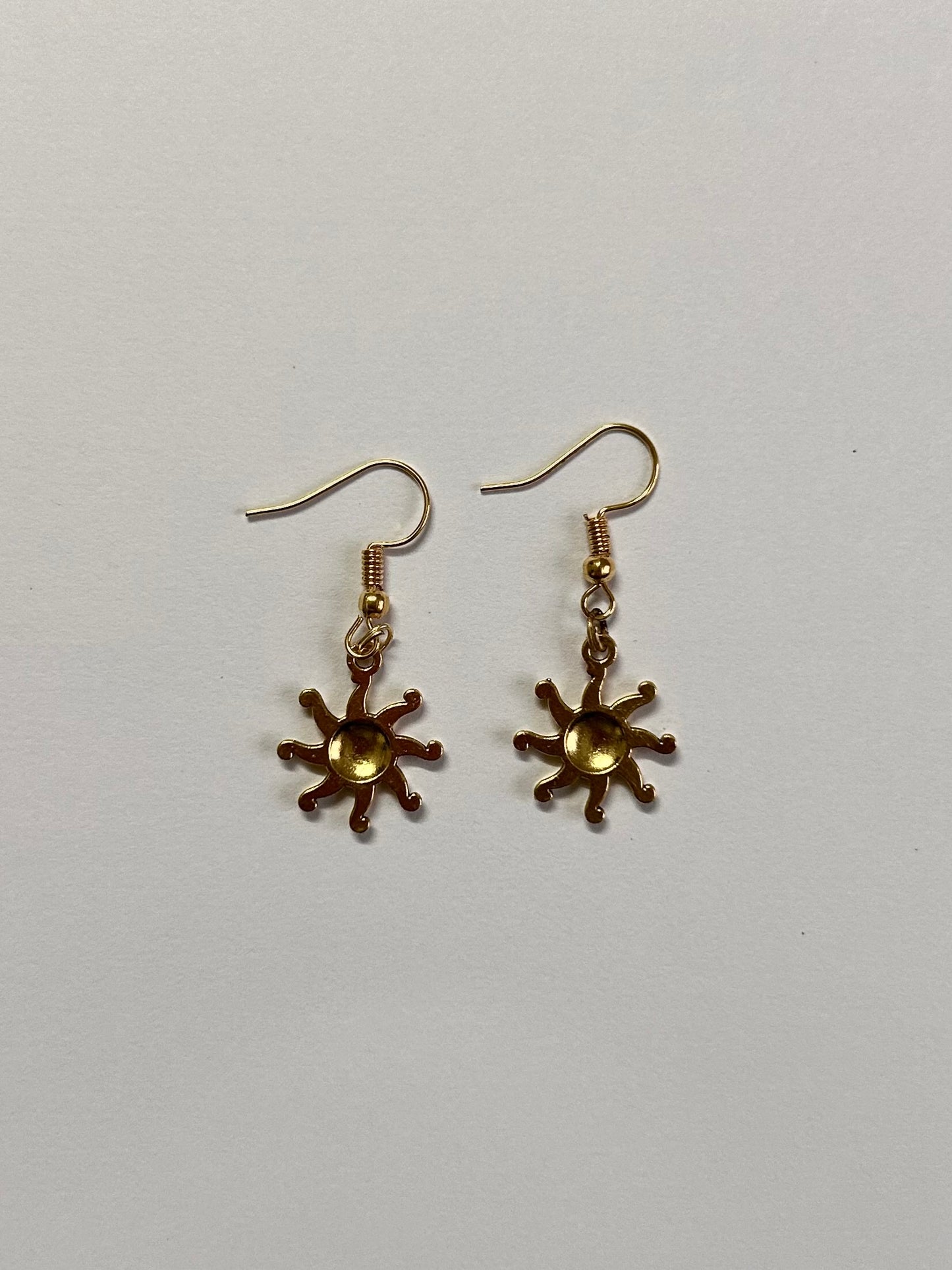 Sun earrings