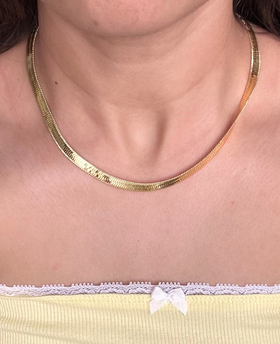 Herringbone necklace