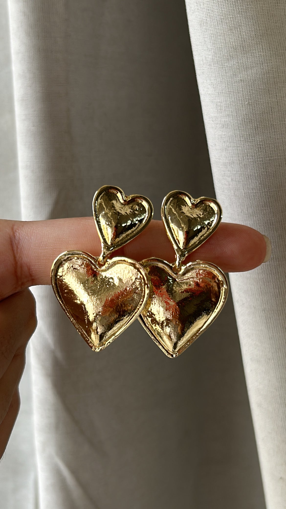 Pinteresty heart earrings