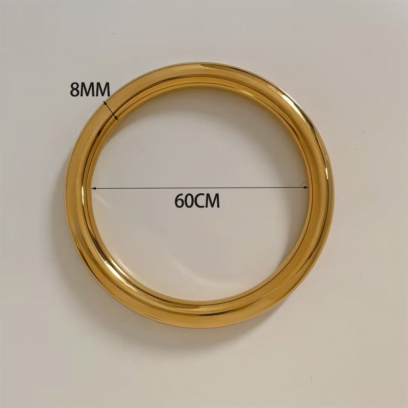 Silver Golden bangle set