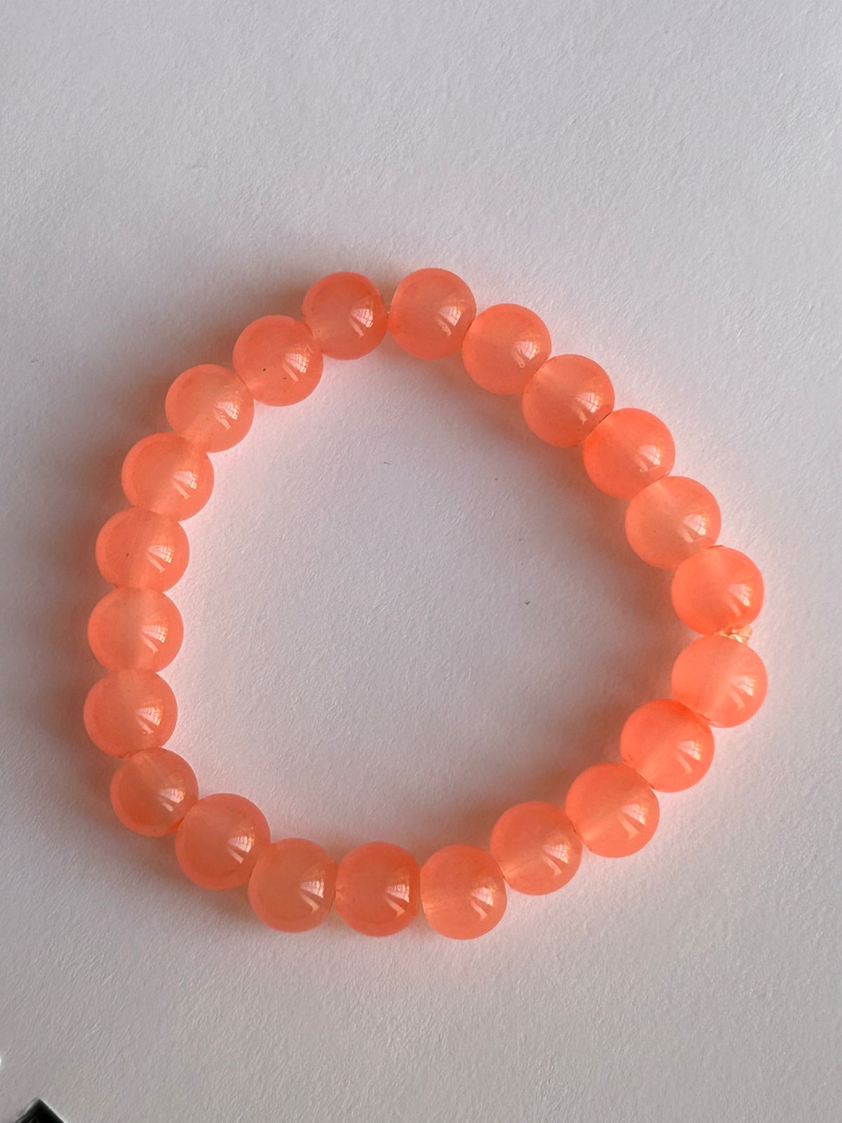 Orange bracelet