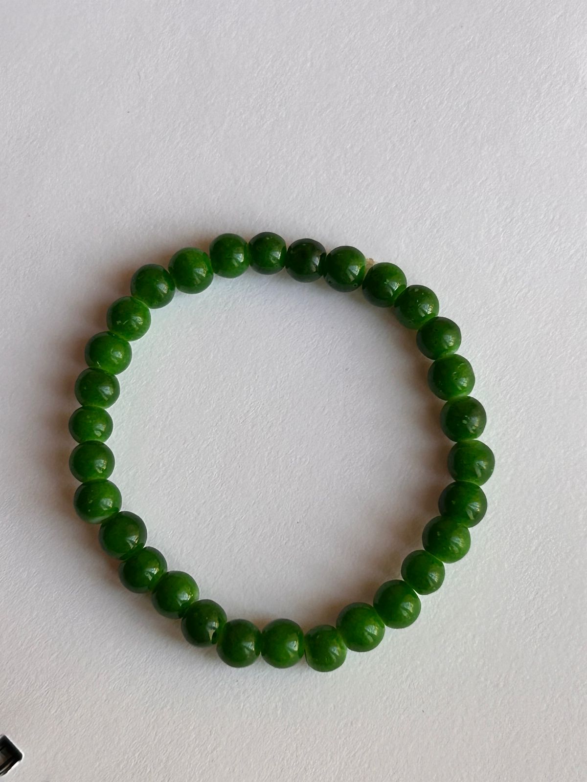Dark green small bracelet