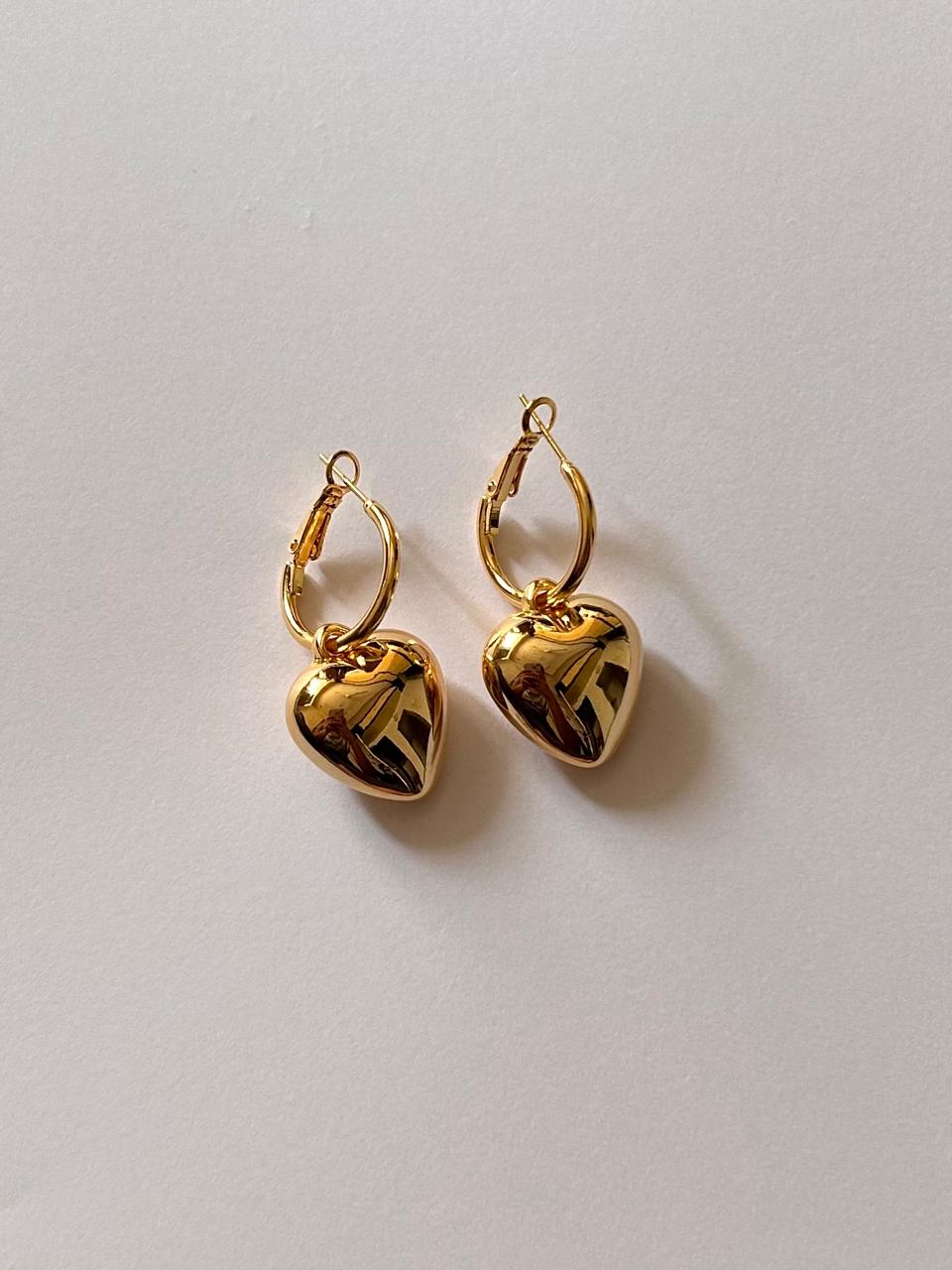 heart earrings