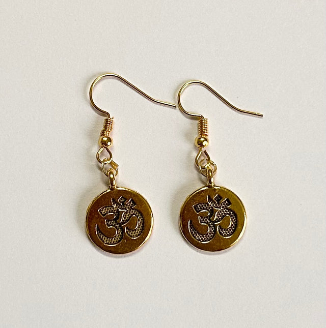 Om earrings