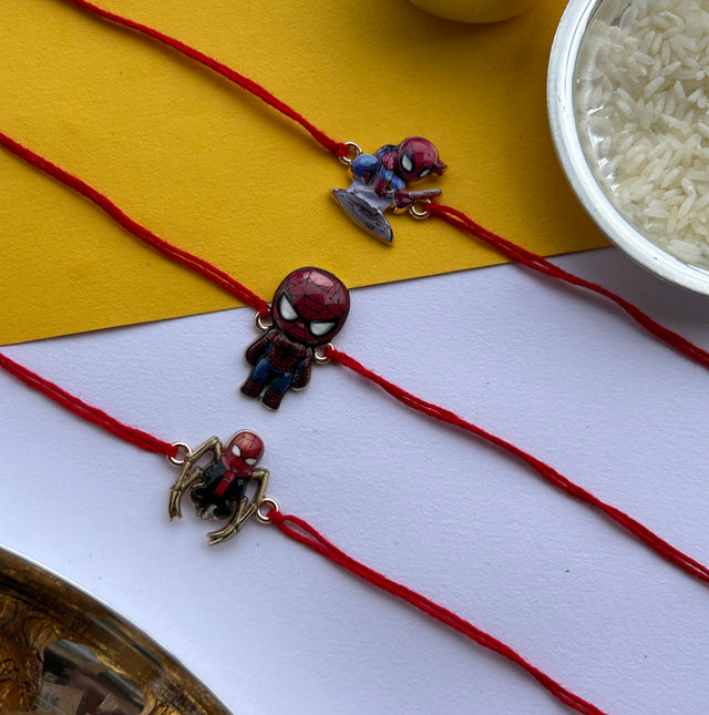 Spider-Man Rakhi’s (set of 3)