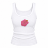 Flower beaded tank top