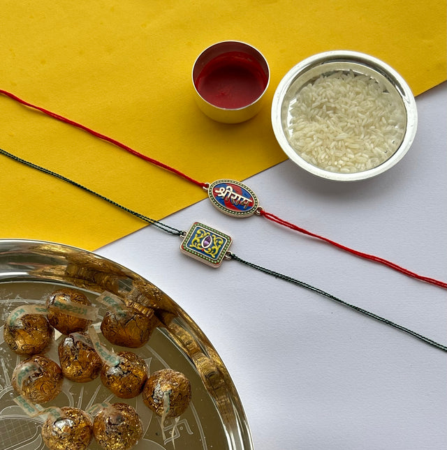Shree Ram Rakhi (set of 2)