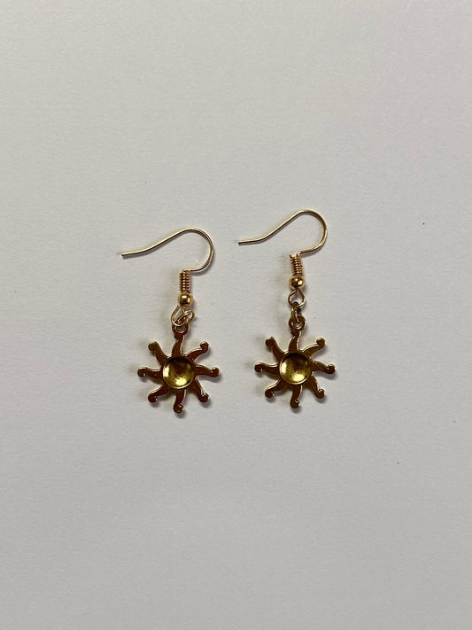 Sun earrings