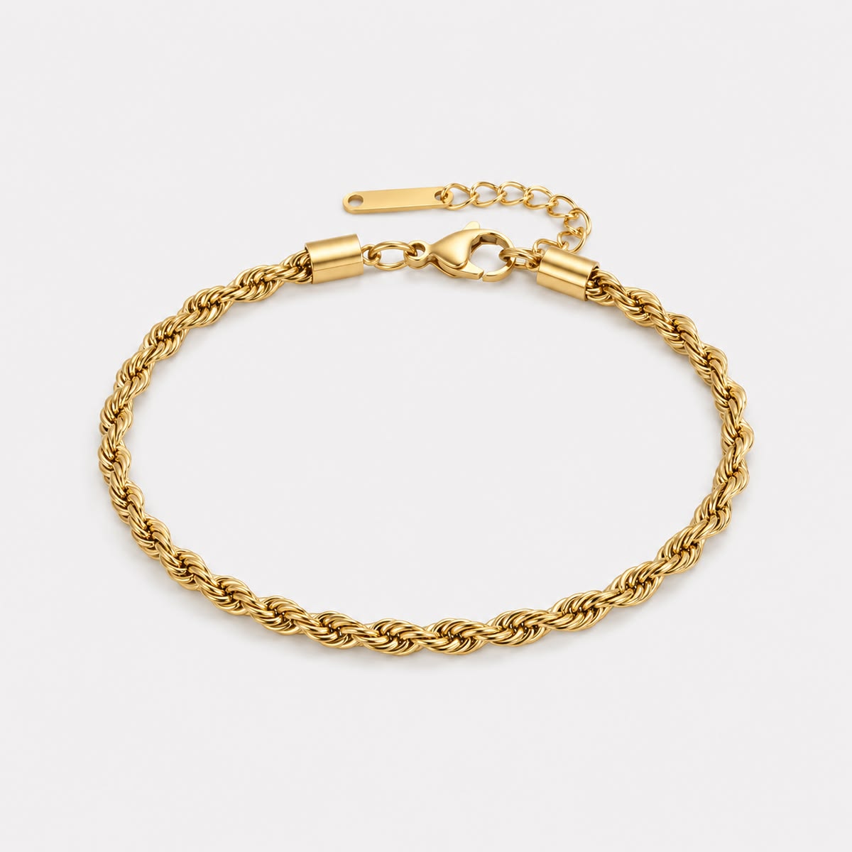 Rope Bracelet | 18k gold plated