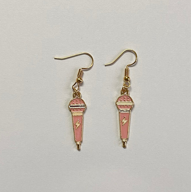 Pop star earrings