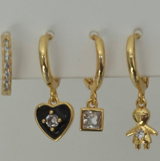 “It girl” Piercing Set