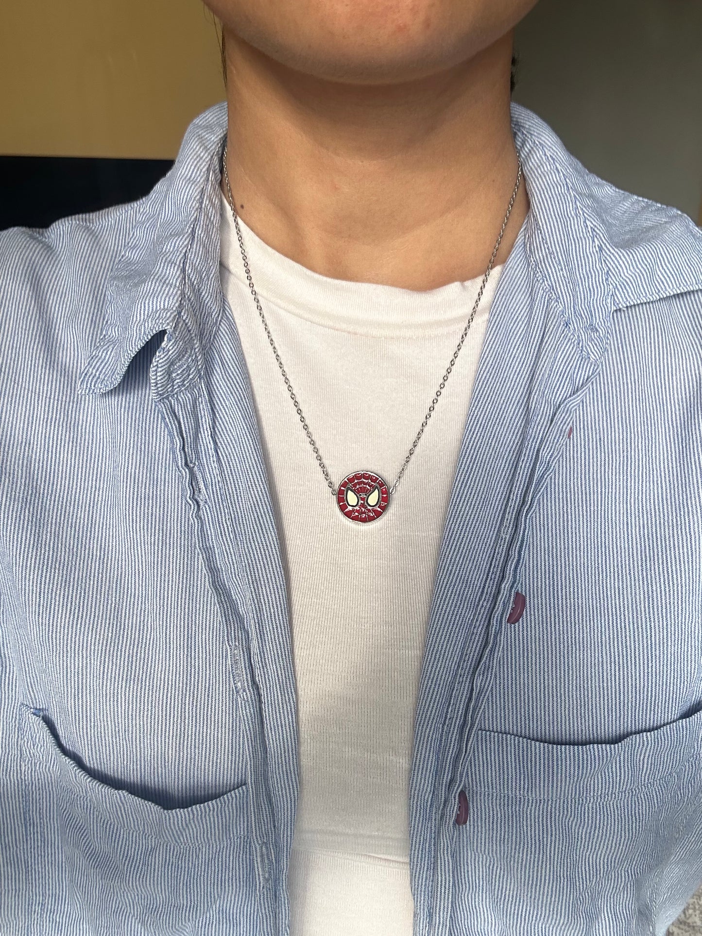 Spider-Man inspired chain