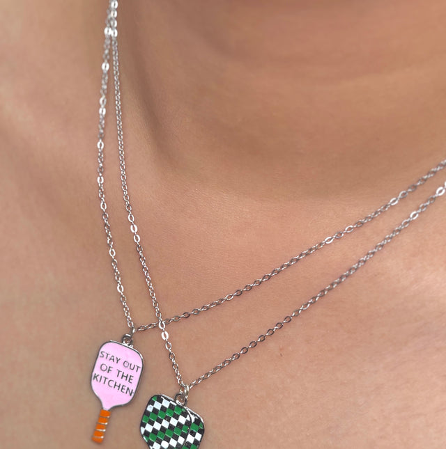 Pickleball necklace (set of 2)