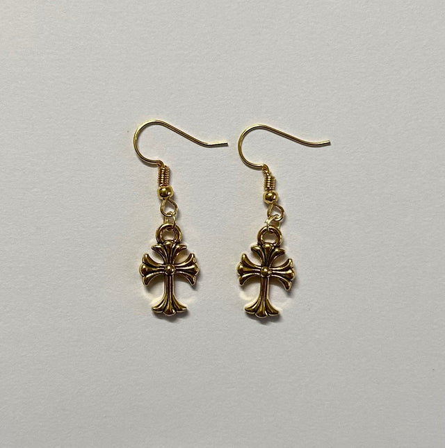 Cross earrings