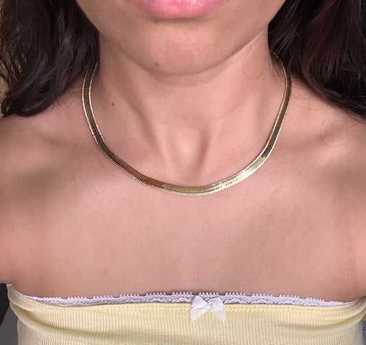 Herringbone necklace
