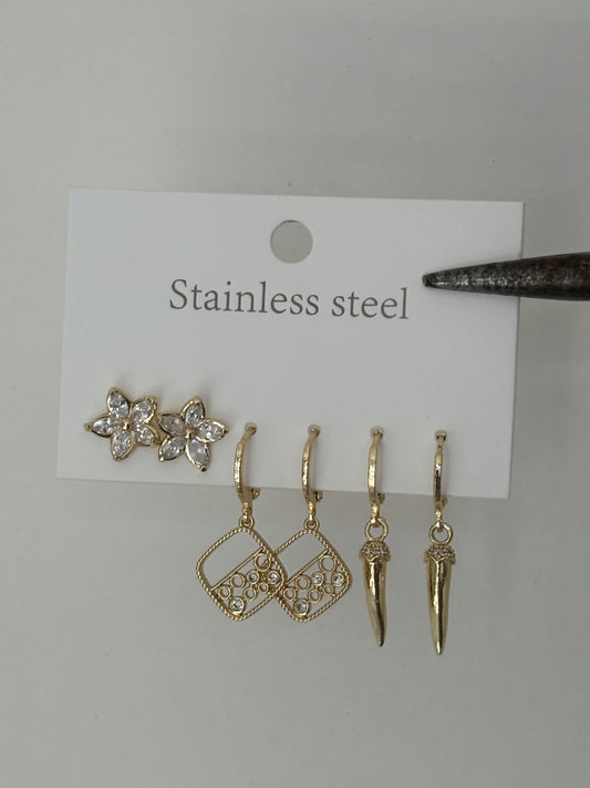 Mismatch 2 Earrings Set