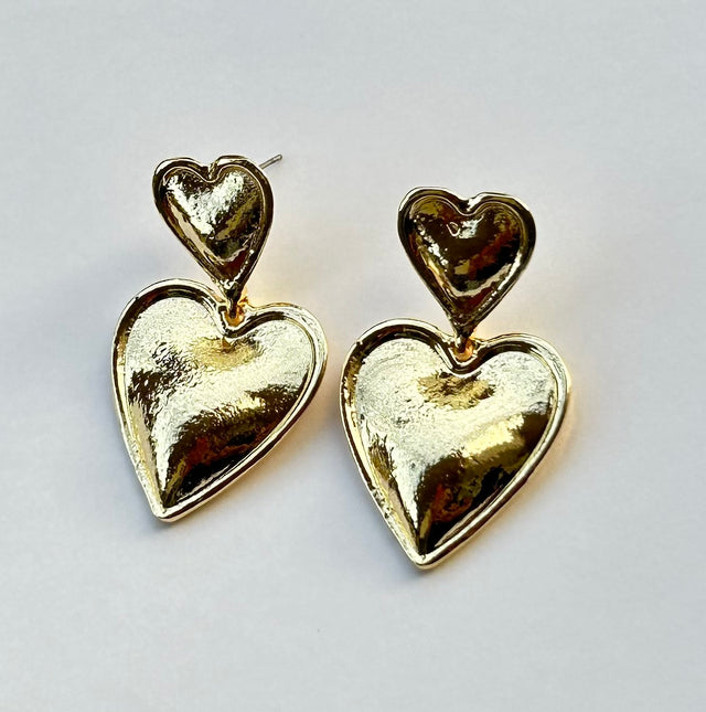 Pinteresty heart earrings