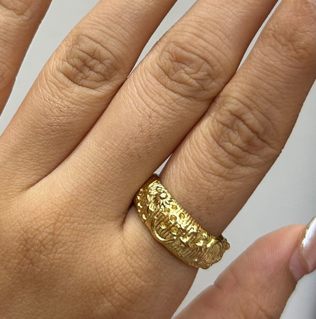 moon & star ring