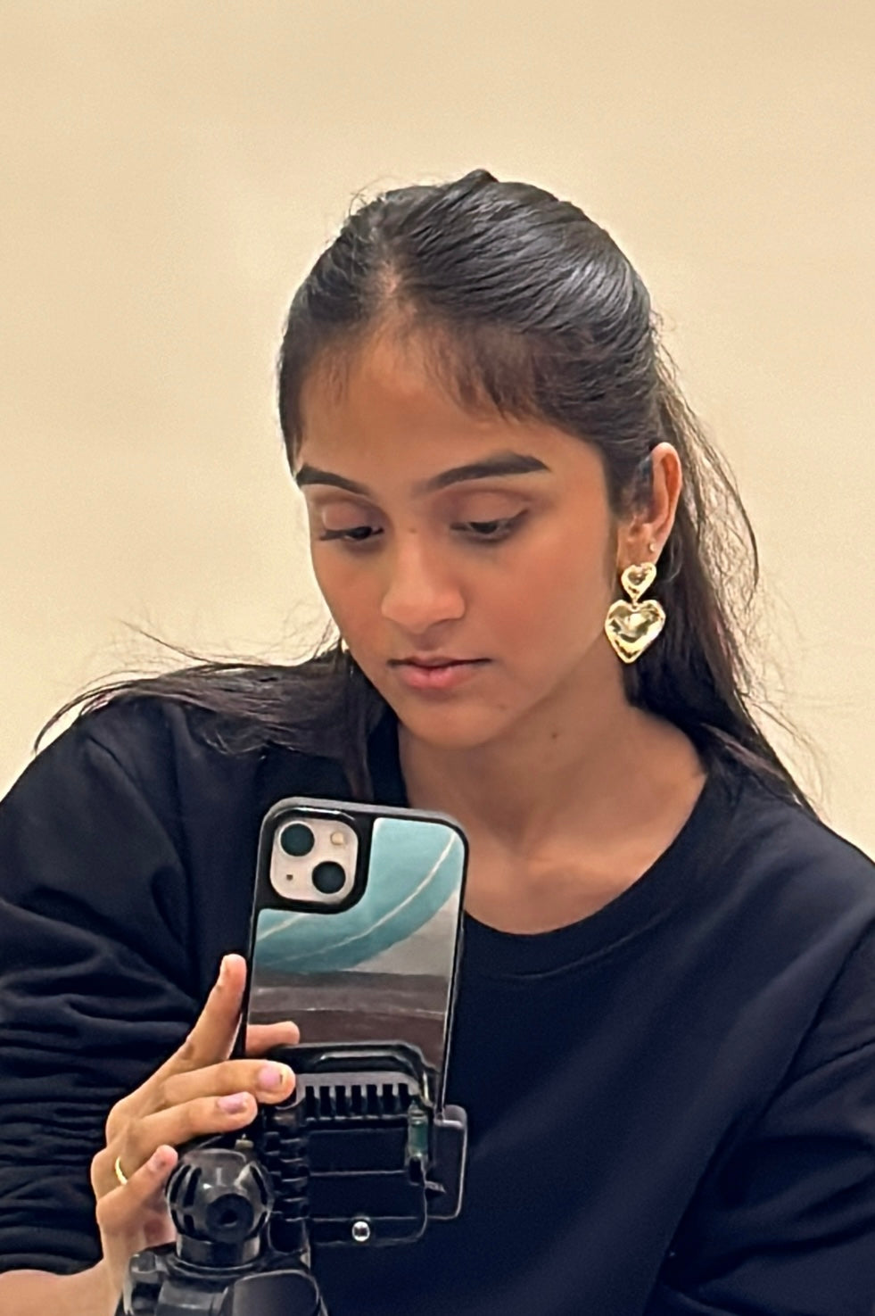 Pinteresty heart earrings