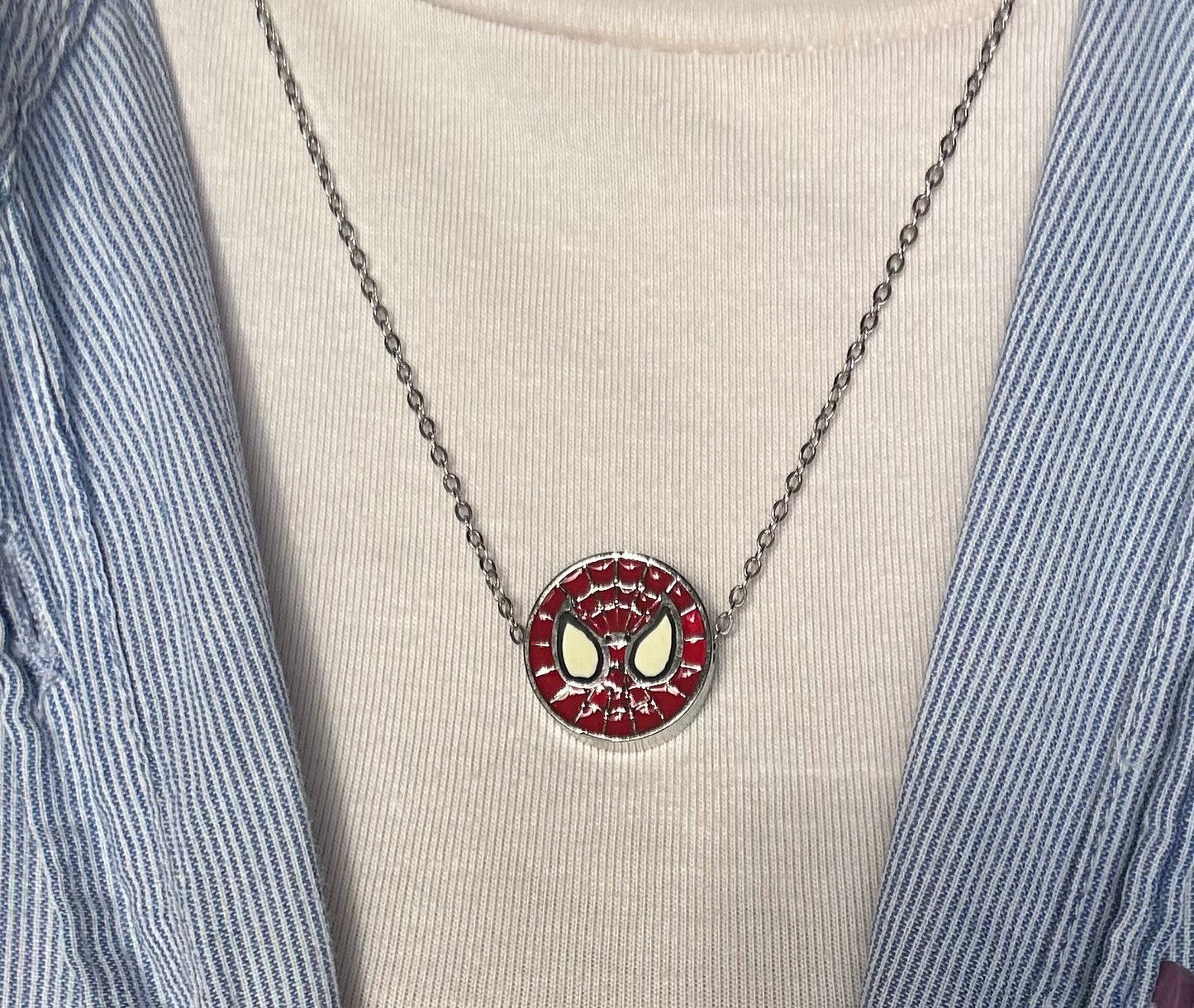 Spider-Man inspired chain