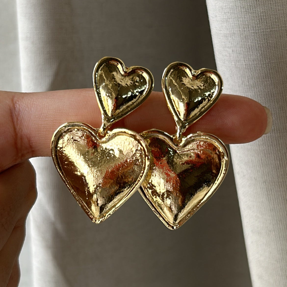 Pinteresty Heart Earrings