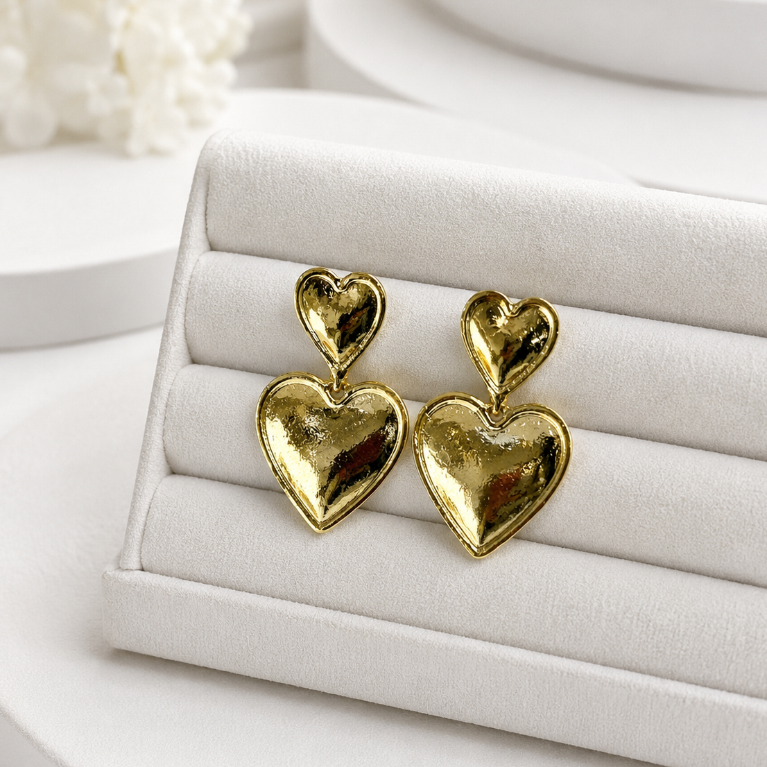 Pinteresty Heart Earrings