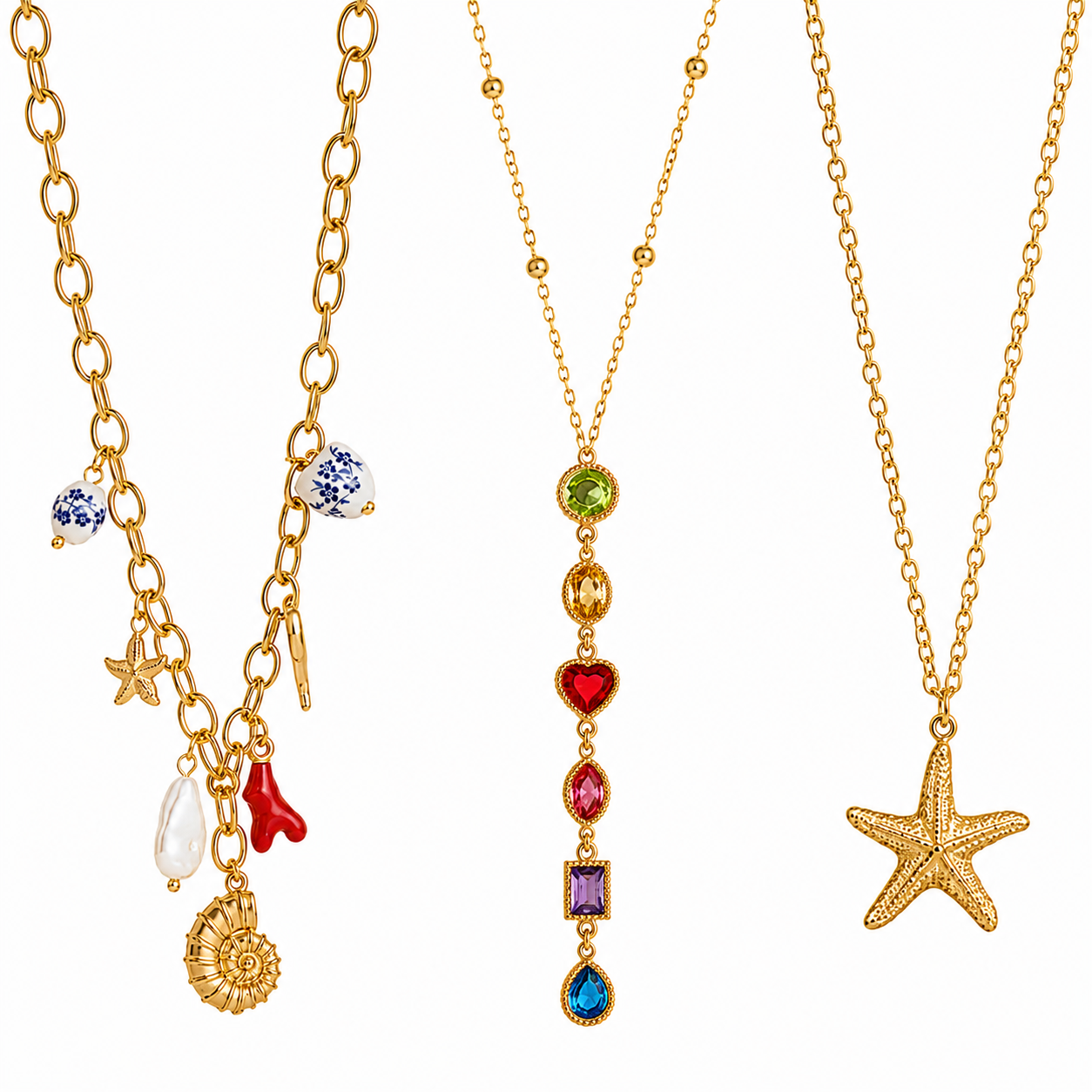 Kiara necklace stack