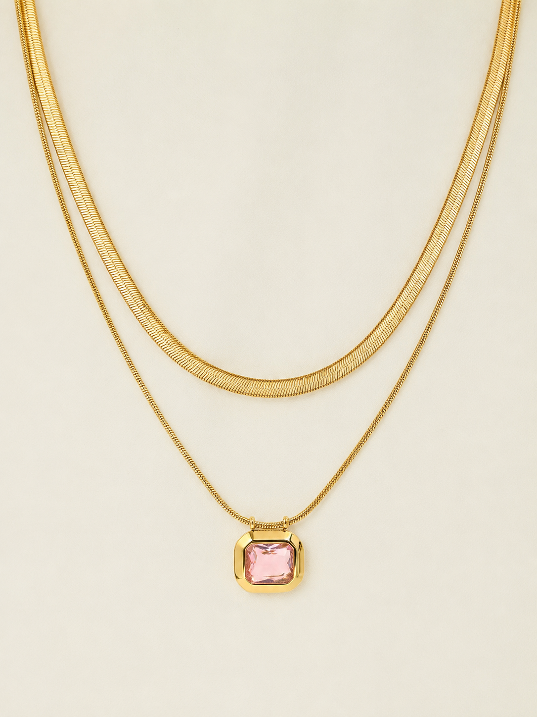 Dhvani necklace stack