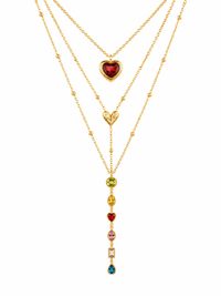 Juliet’s Necklace Stack | 18K Gold Plated (Set Of 3 Necklace)