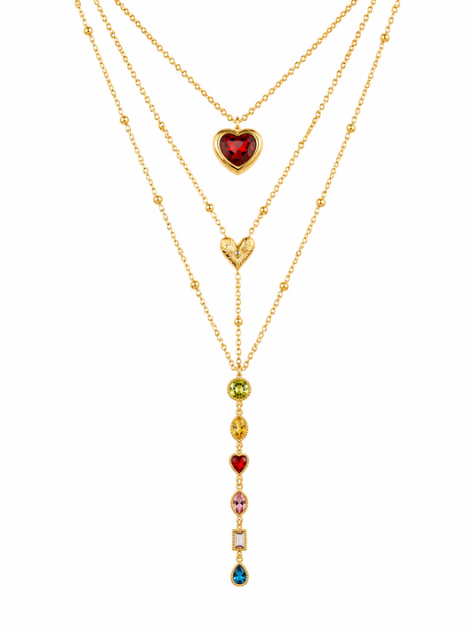 Juliet’s necklace stack (set of 3)