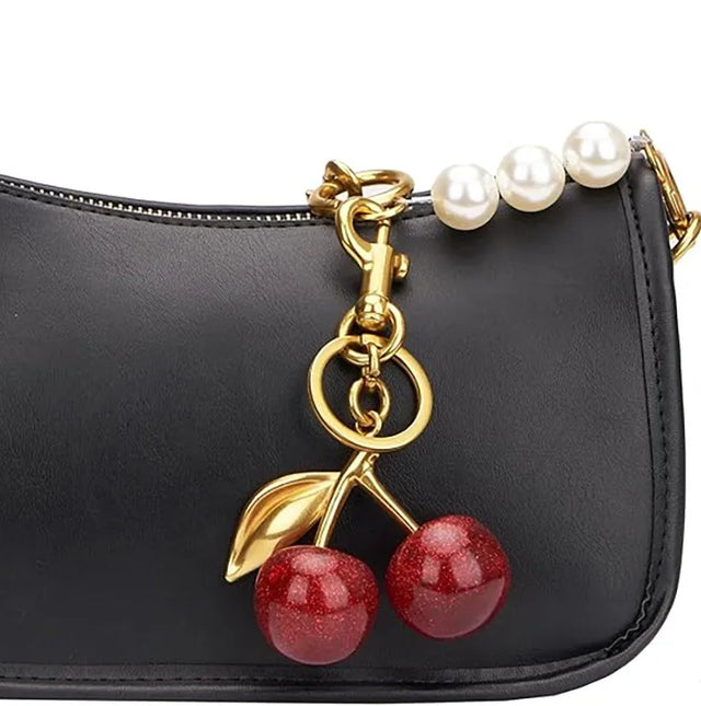 CHERRY BAG CHARM