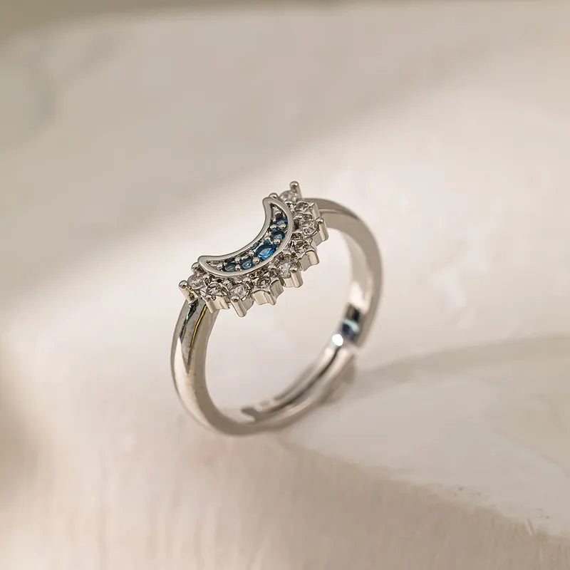 Sun & Moon Adjustable Ring Set