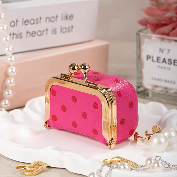 Polka Dot Mini Jewelry Case
