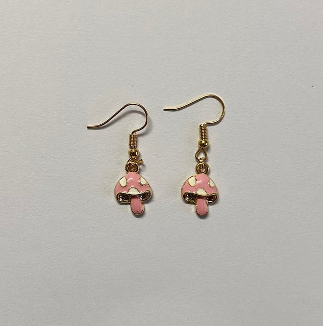 Cute mushroom earrings