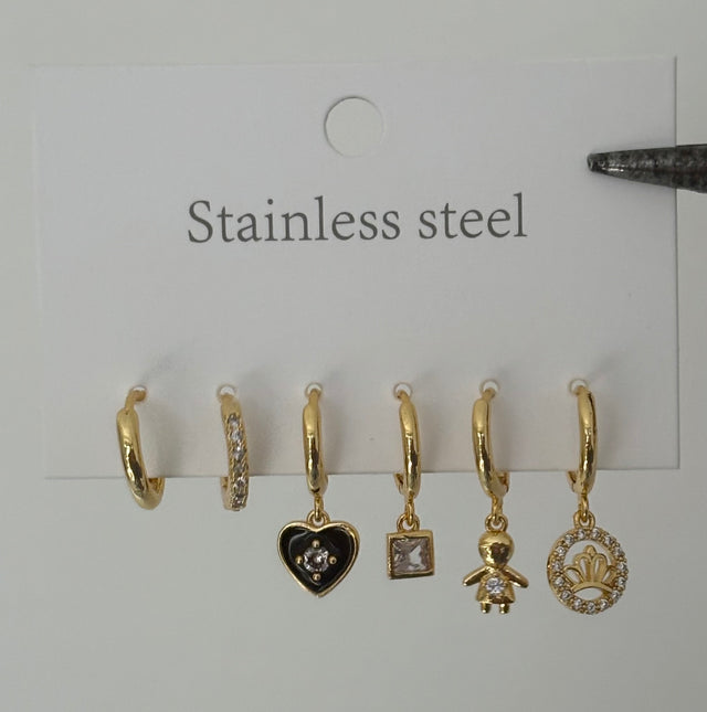 “It girl” Piercing Set