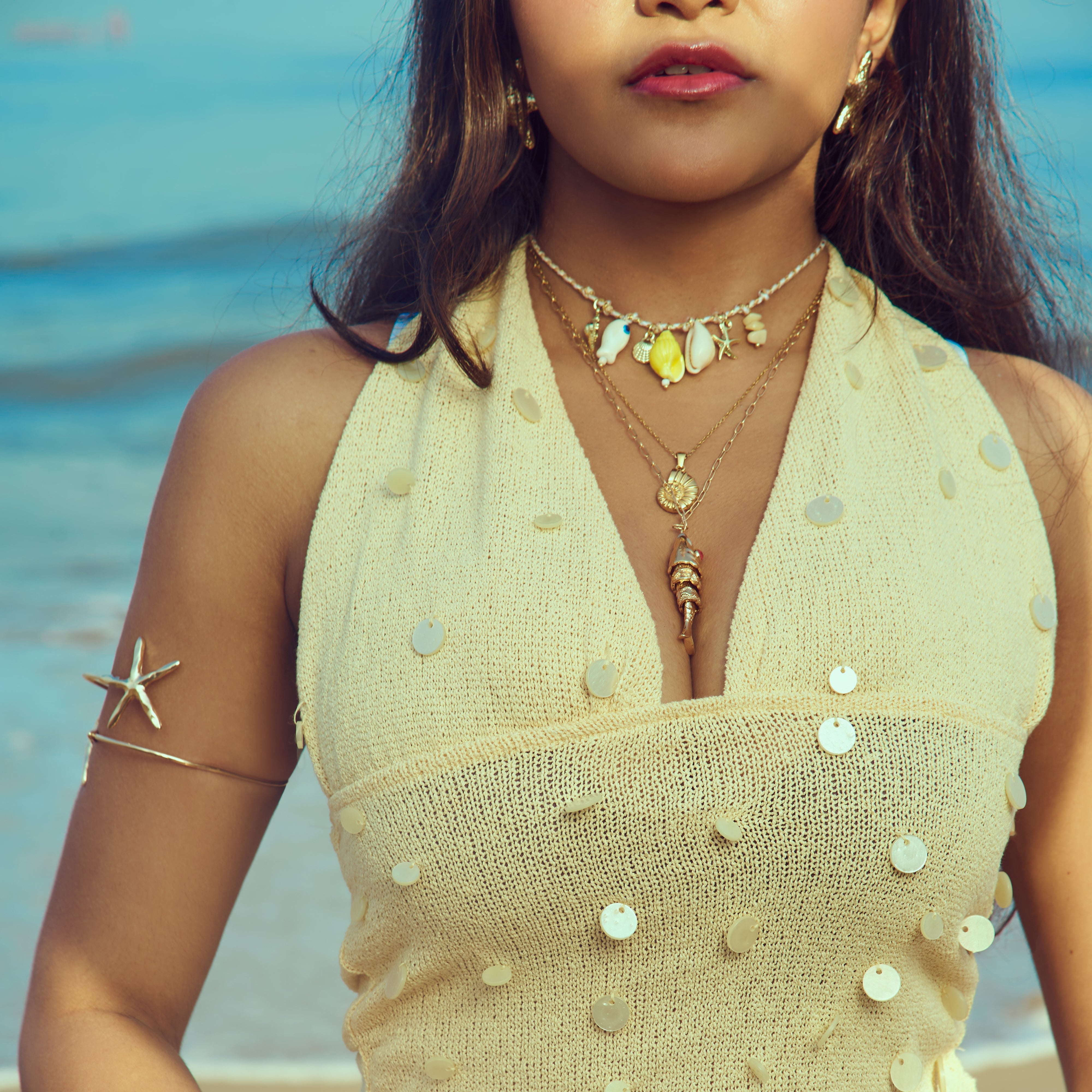Solene Charm Necklace