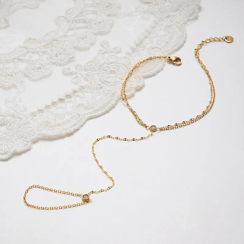 Clara Handchain | 18K Gold Plated