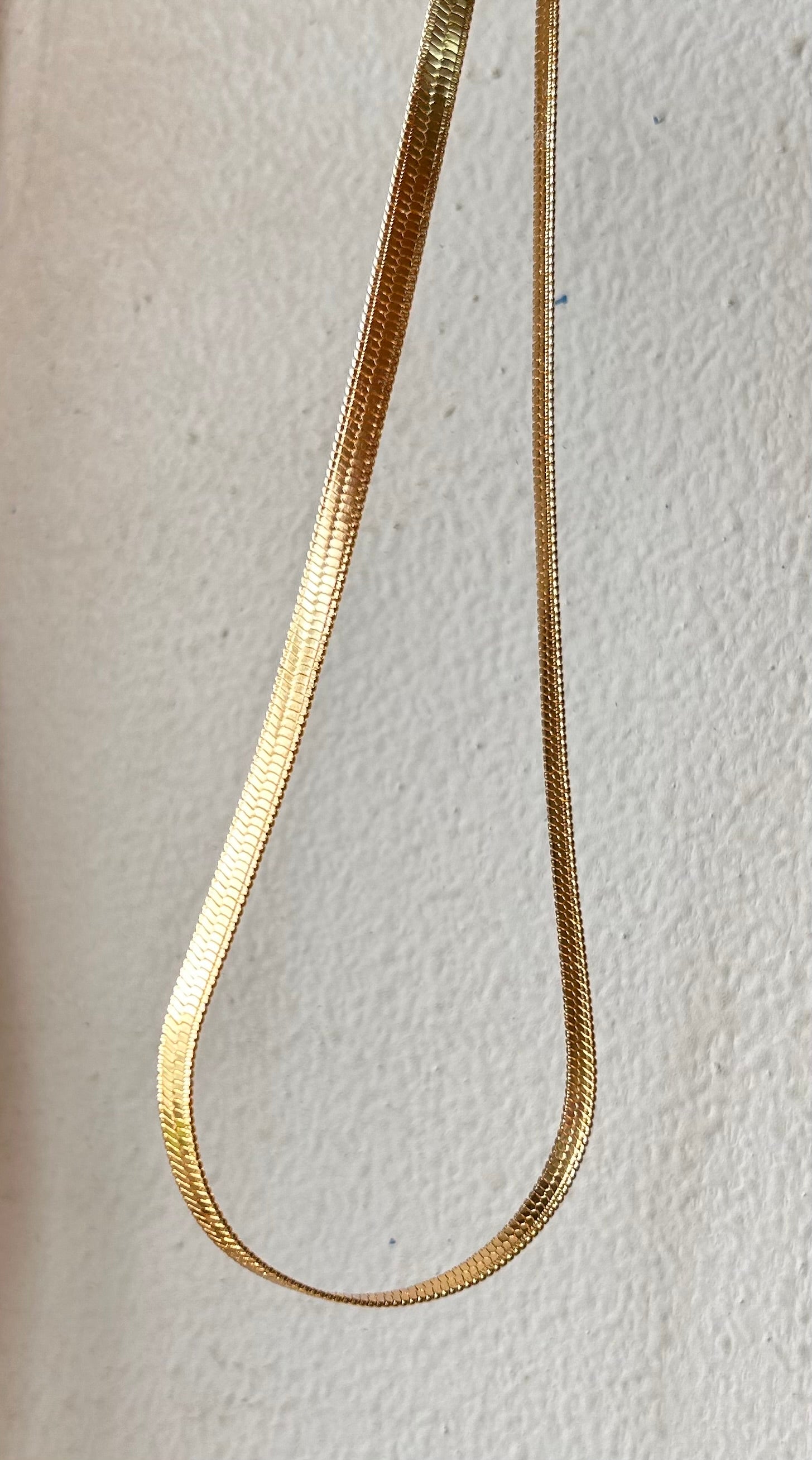 Herringbone necklace