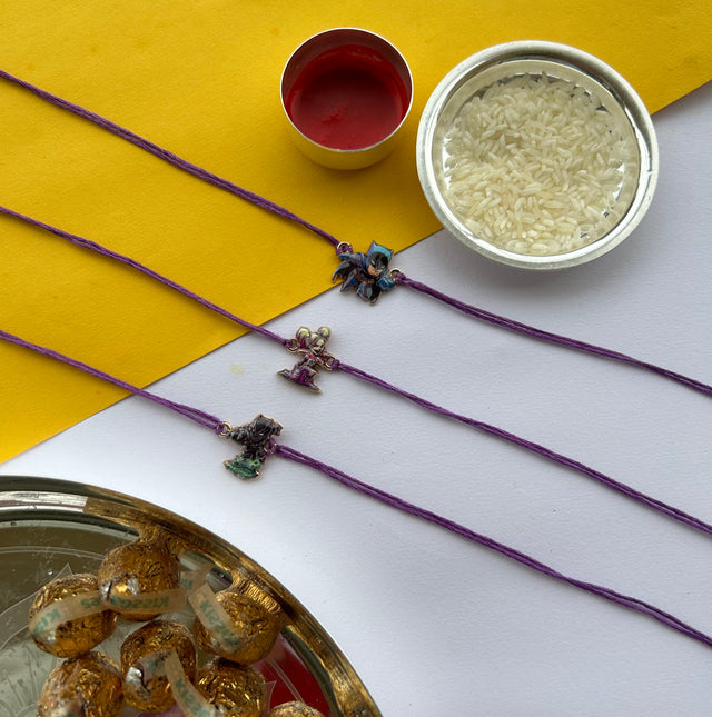 Assorted Rakhi (pack of 3)