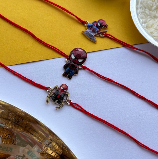 Spider-Man Rakhi’s (set of 3)