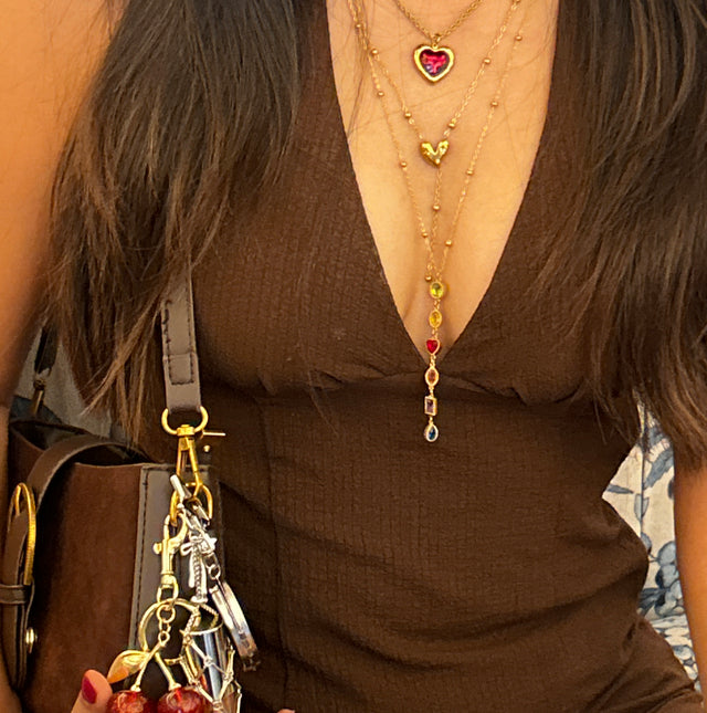 Juliet’s necklace stack