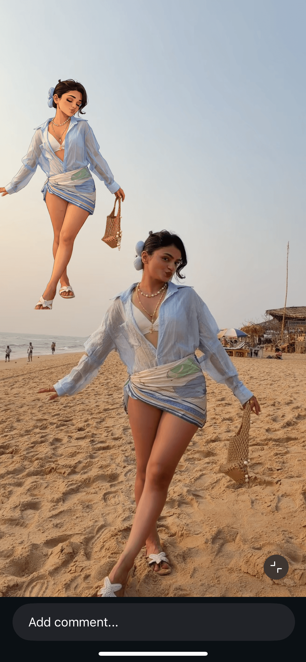 Shanaya’s necklace stack