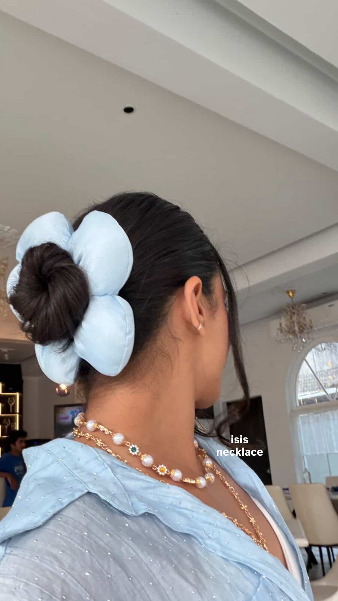 Shanaya’s necklace stack