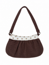 Mocha shoulder bag
