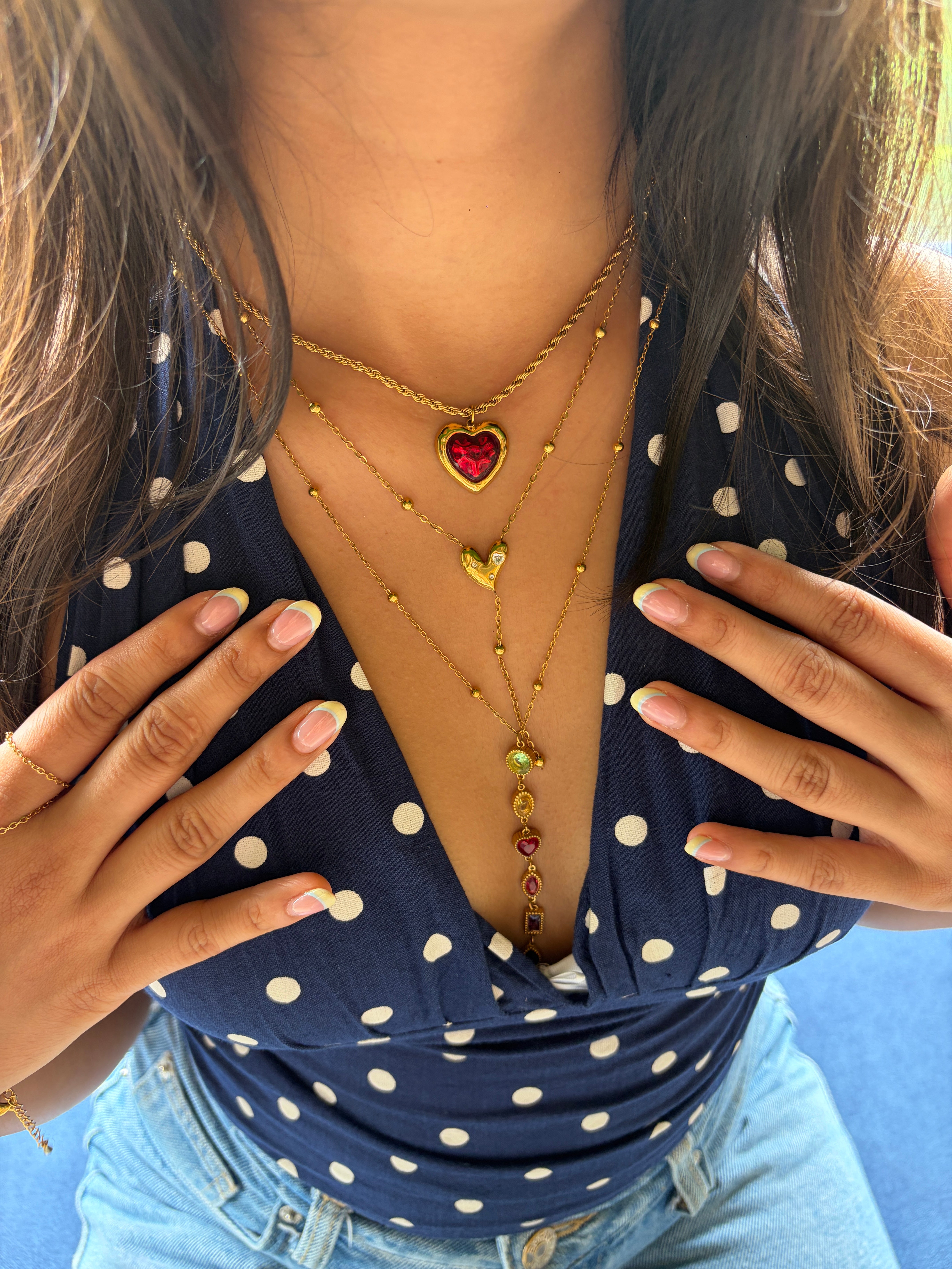 Juliet’s Necklace Stack (Set Of 3 Necklace)