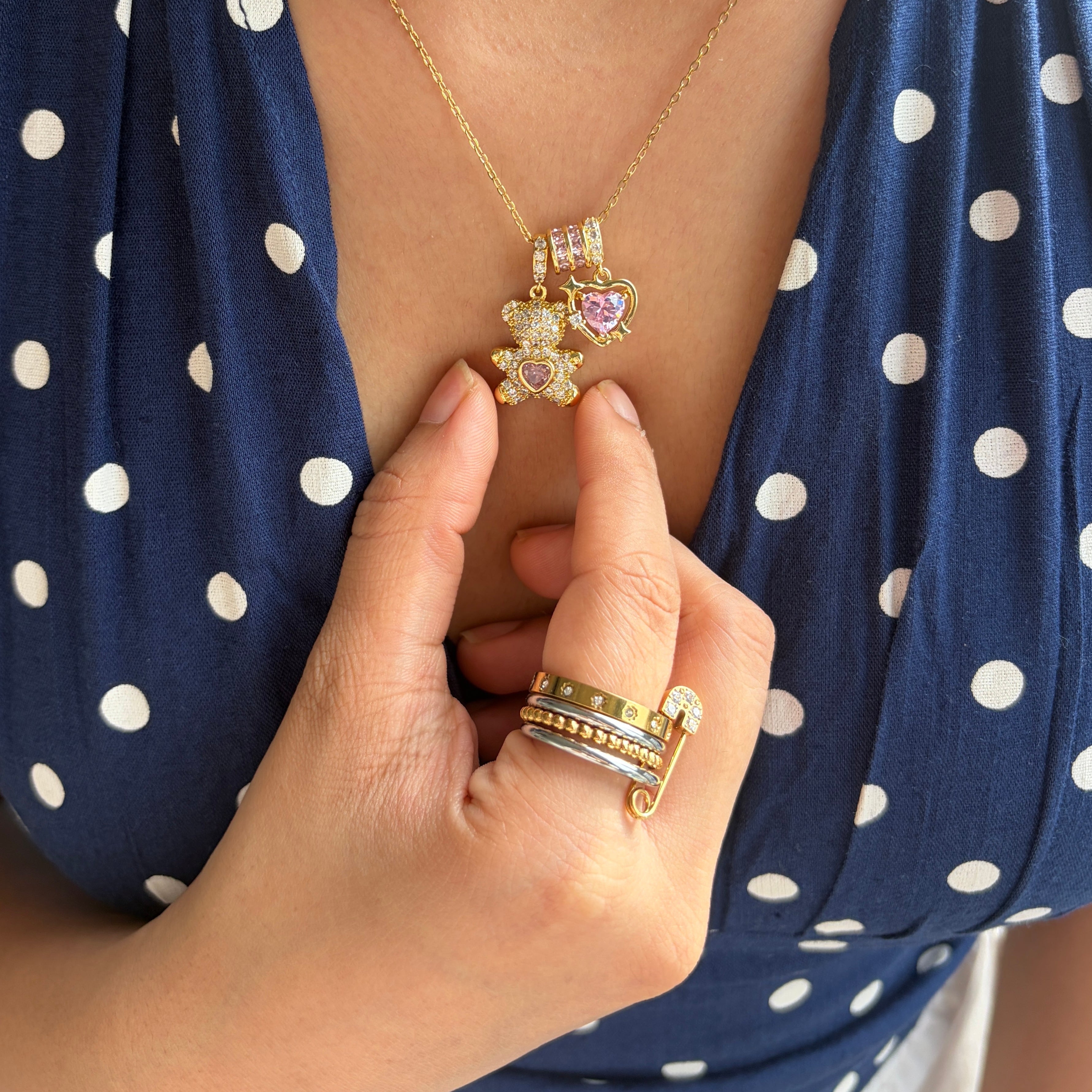 Coco Belle Necklace | 18K Gold Plated