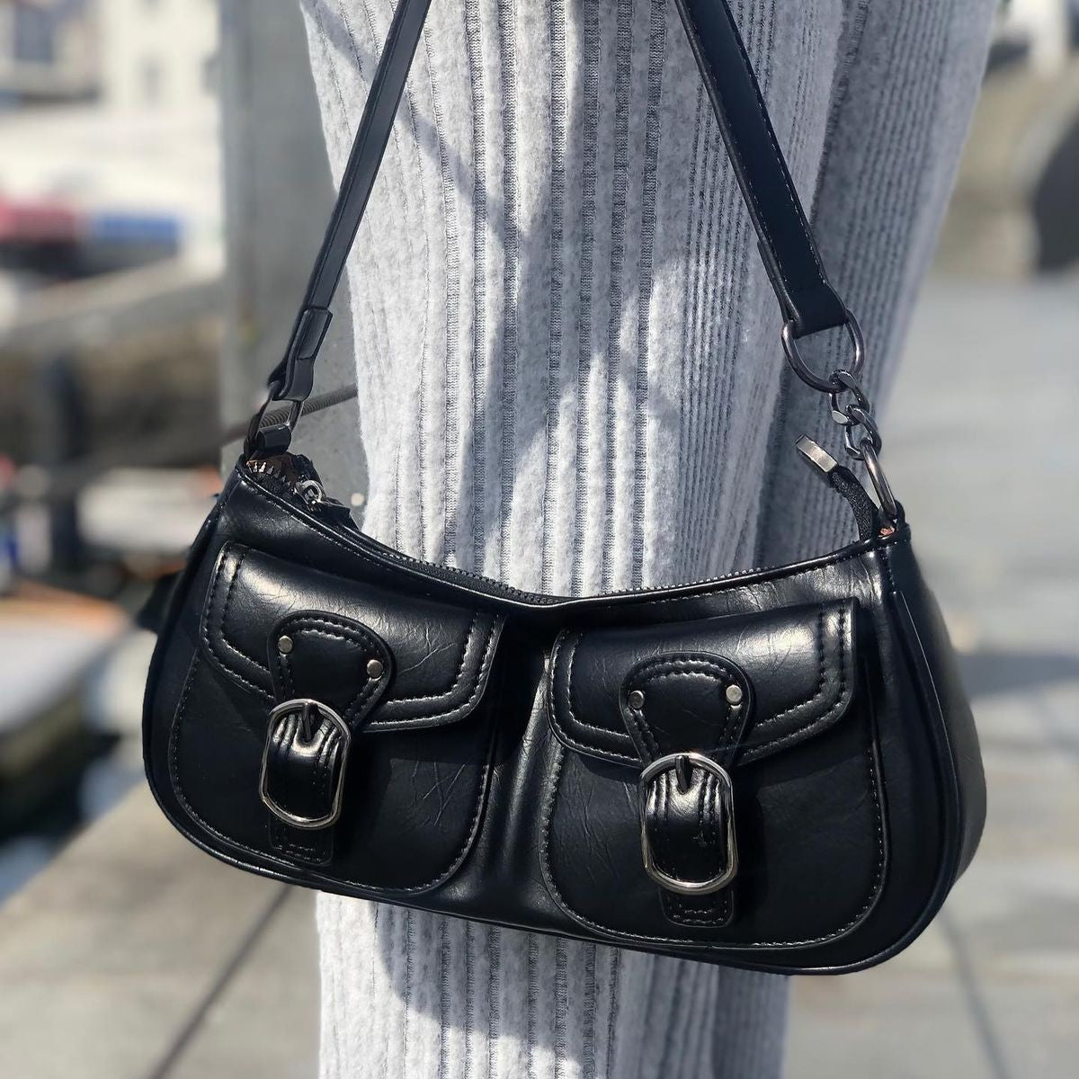 Midnight Shoulder Bag - Premium Womens Hand Bag - Dazzleish - 1