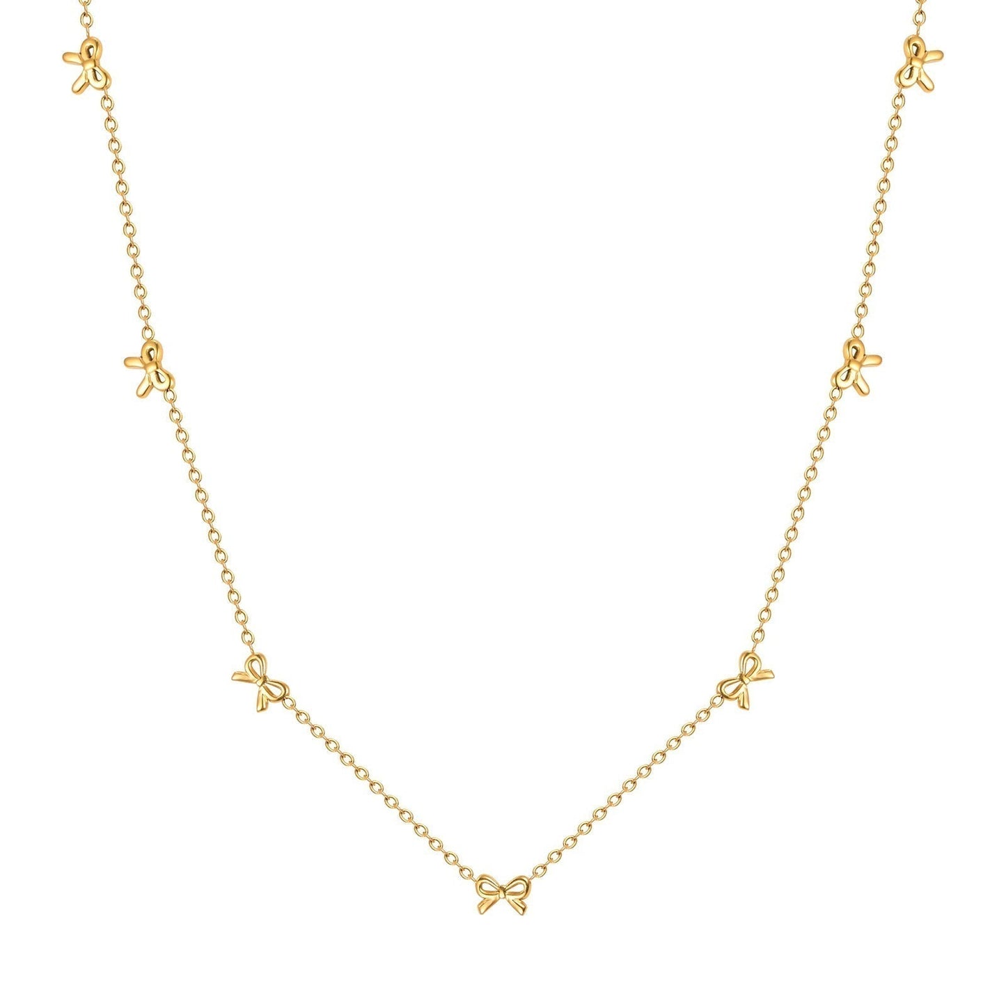 Aarya’s necklace stack