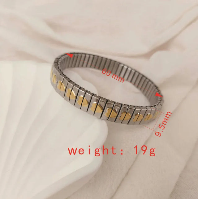 Italian Heart Bracelet